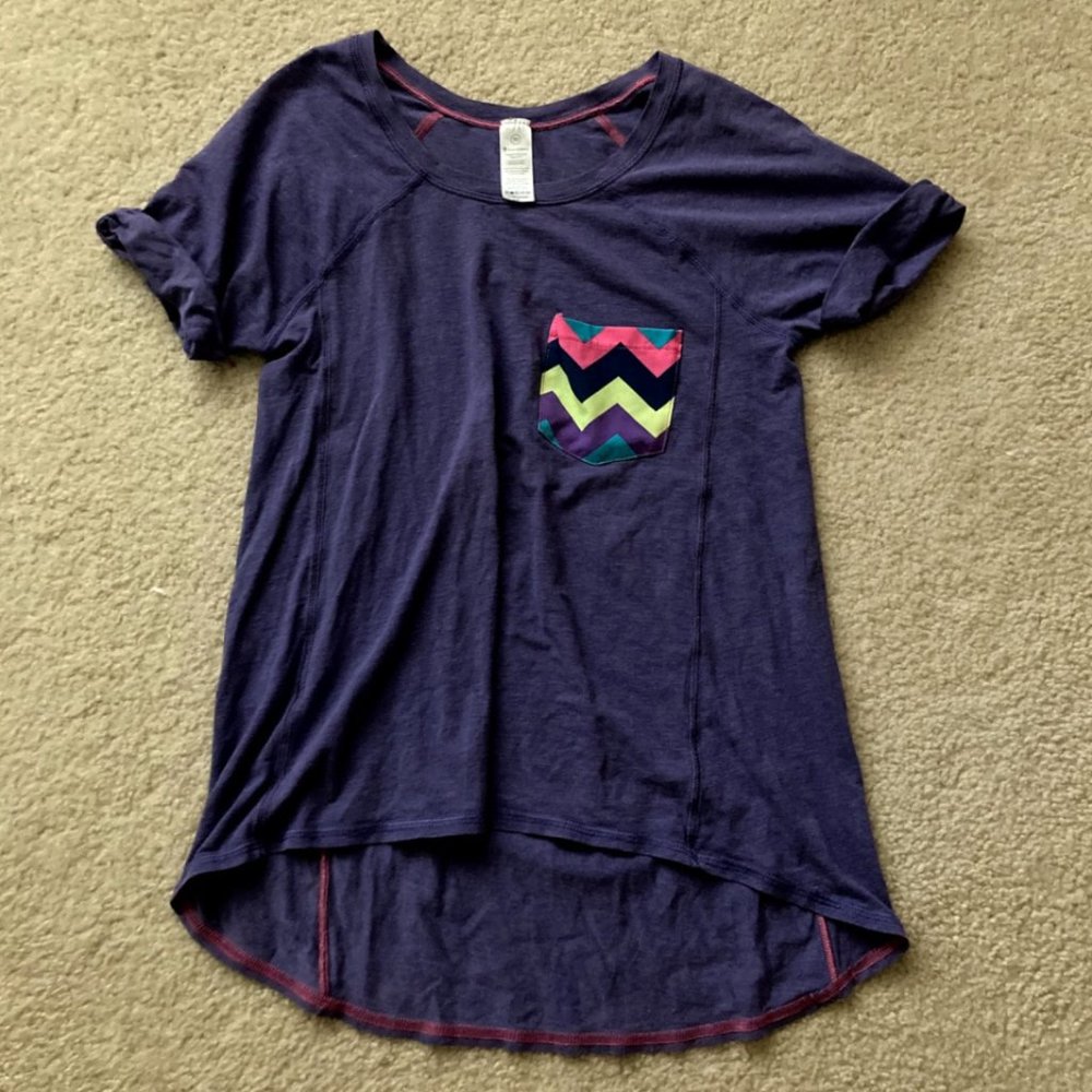 Purple Flowy Ivivva Tee shirt